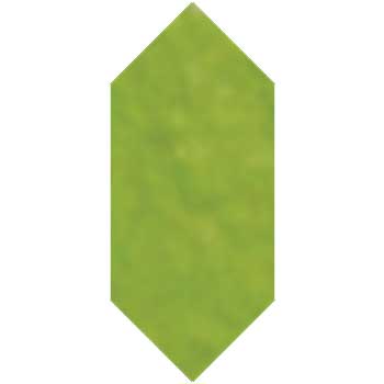 Mosaic House Moroccan tile Saft XL 5 Lime Green  solid zellige, mosaic, zellij, loose, size, glaze 
